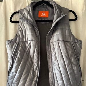 Merrell Puffer Vest Womens Small Select Dry Platinum Thinsulate